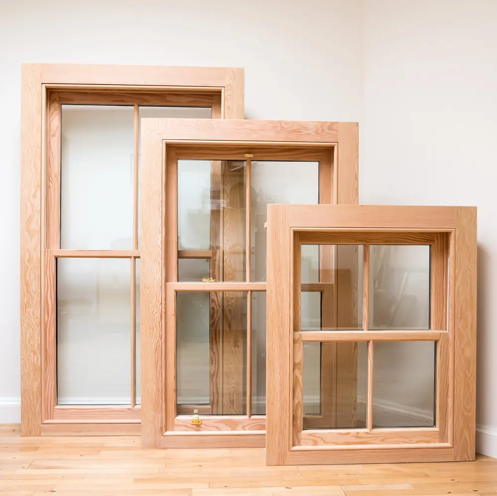 Ashfield hand made wooden windows