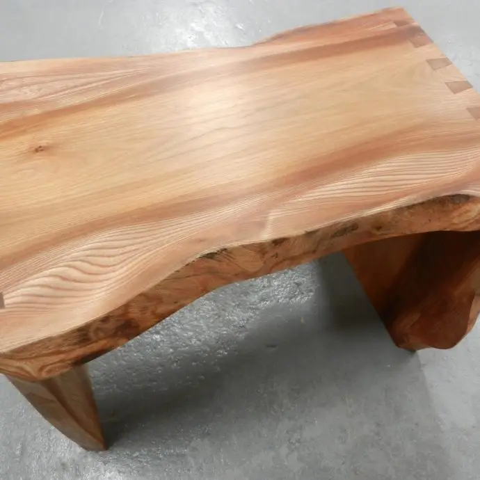 Ashfield Workshop elm bench